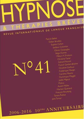 Revue Hypnose & Thérapies Brèves 41