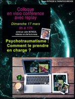 13ème Colloque de la Revue Hypnose et Thérapies Brèves 2024: Psychotraumatisme: Comment le prendre en charge ?